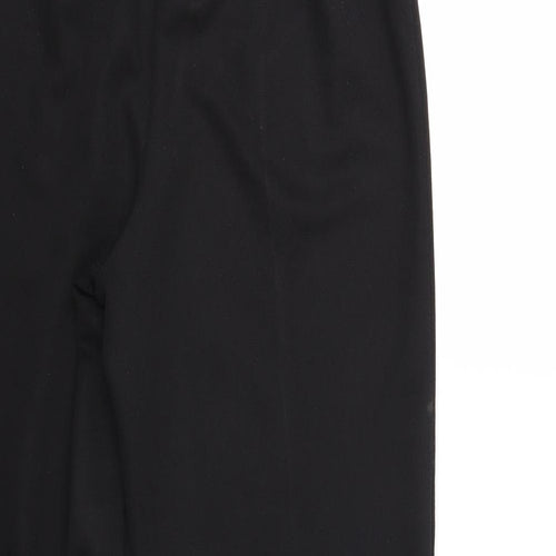 Preworn Womens Black   Trousers  Size 14 L26 in