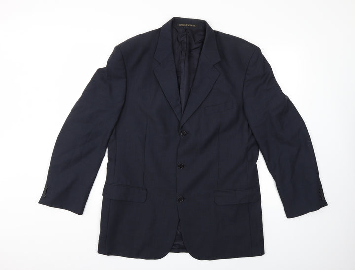 Marks and Spencer Mens Blue   Jacket Suit Jacket Size 42