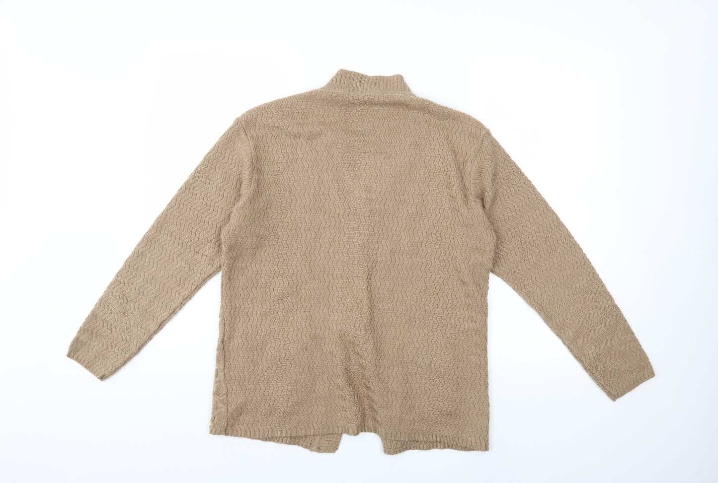 love live Womens Brown  Knit Cardigan Jumper Size XL