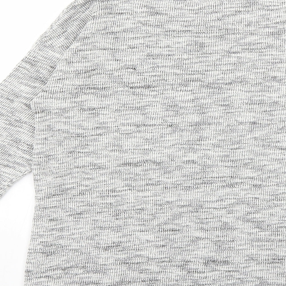 BlueZoo Girls White   Pullover Sweatshirt Size 11-12 Years