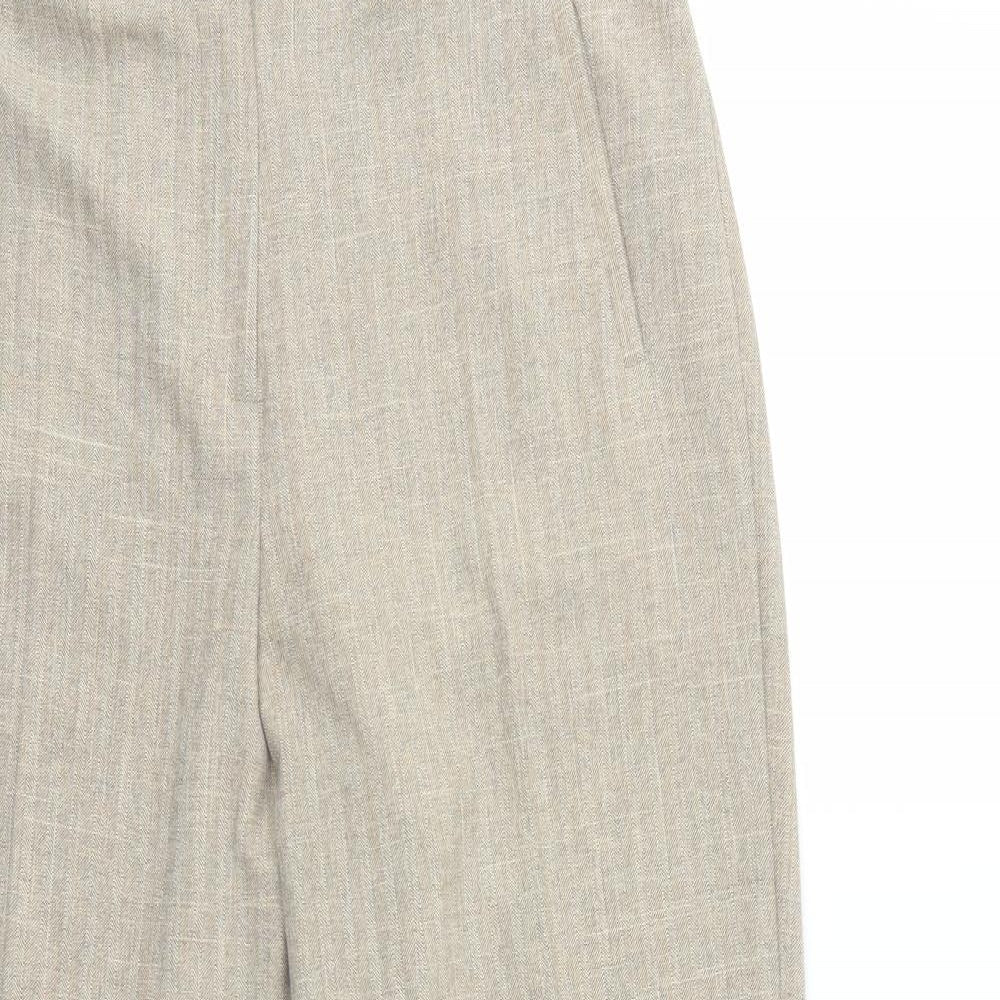 PRFEWORN Womens Beige   Trousers  Size 32 in L29 in