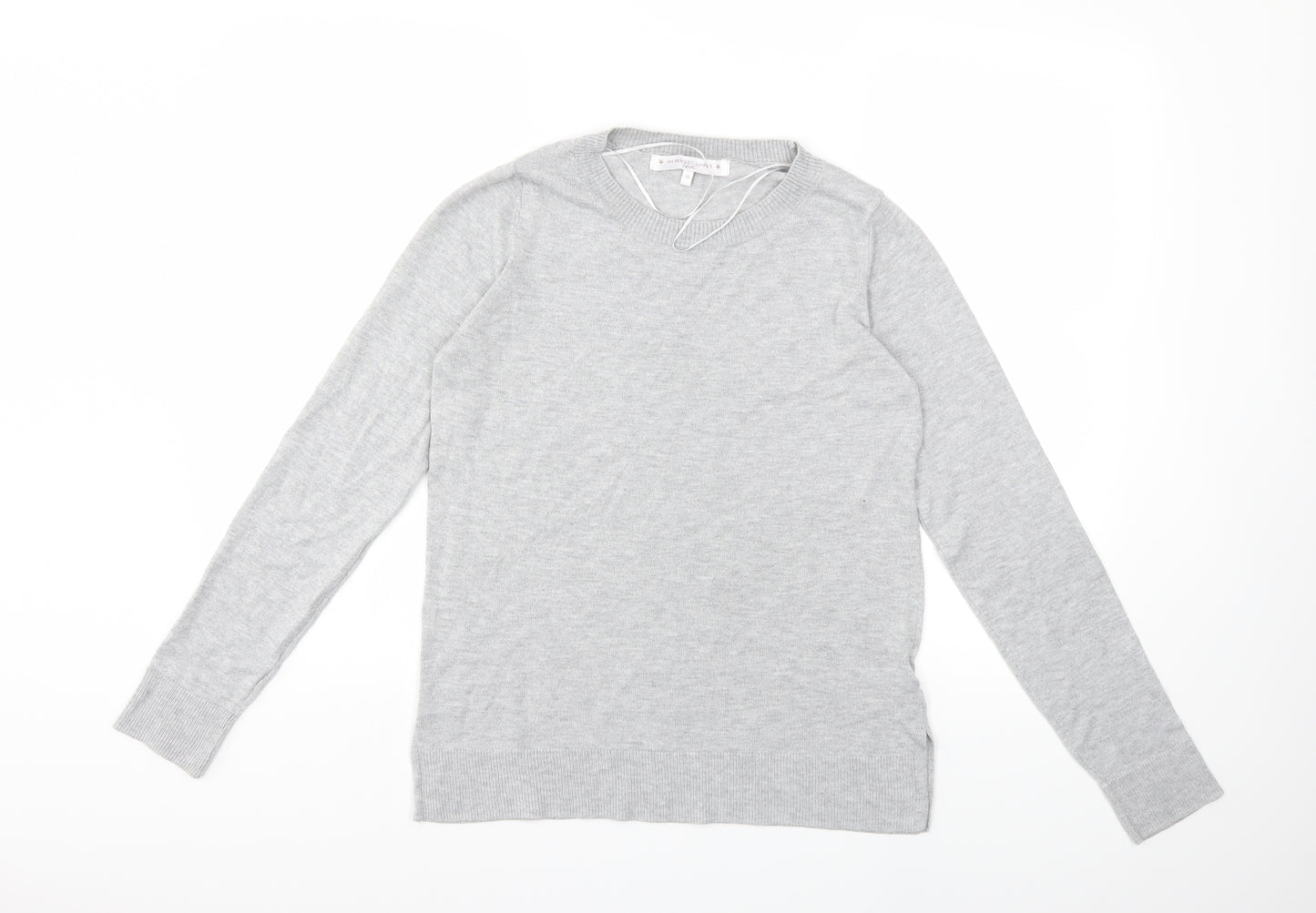 NEXT Womens Grey  Knit Pullover Jumper Size 10