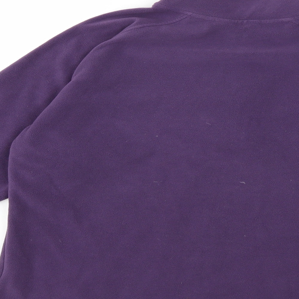 Craghoppers Womens Purple  Fleece Jacket Coat Size 10