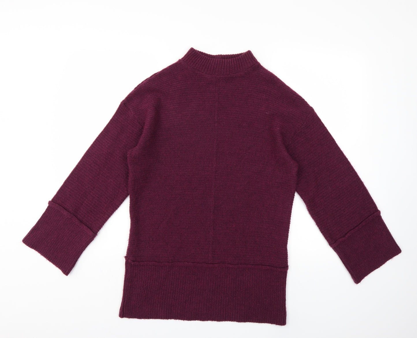 George Womens Purple  Knit Pullover Jumper Size 8