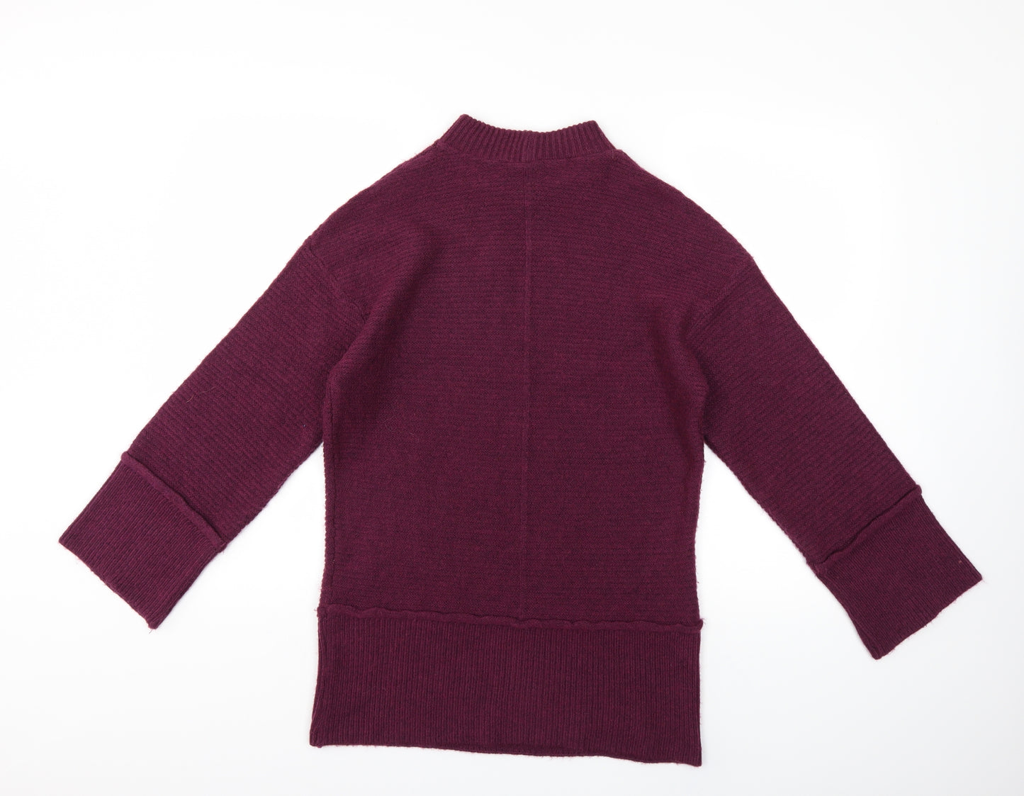 George Womens Purple  Knit Pullover Jumper Size 8