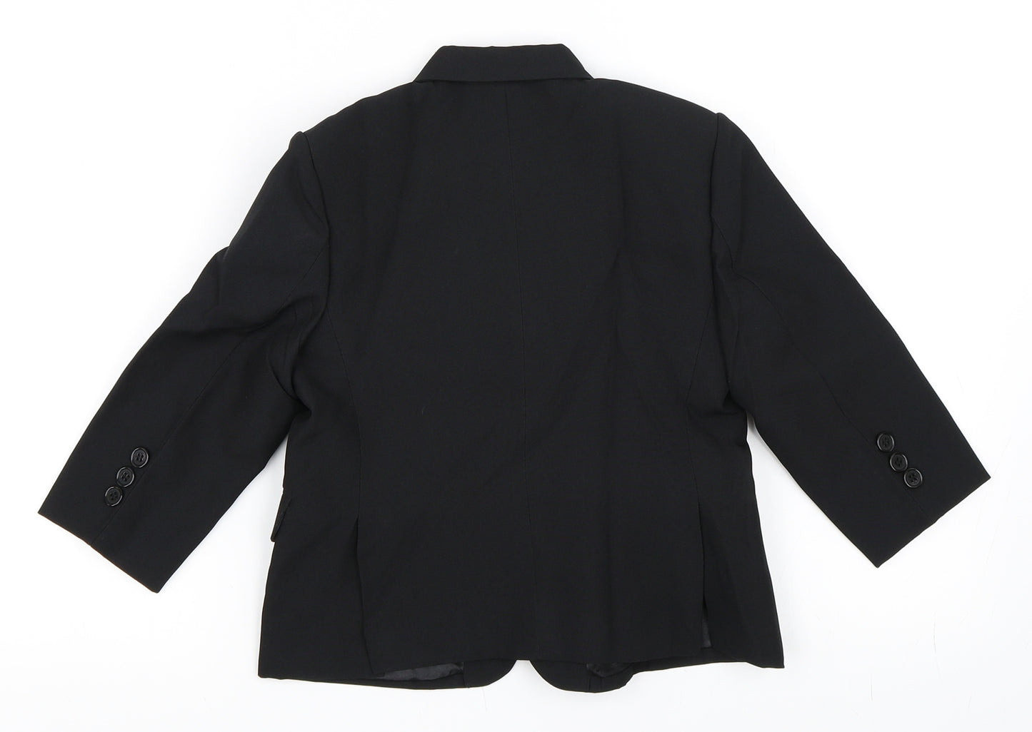Click U.S.A  Boys Black   Jacket Blazer Size S