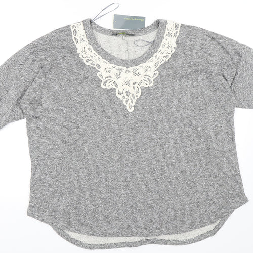 Mothercare Womens Grey   Shrug Jumper Size 16