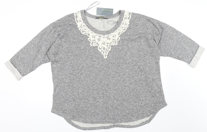 Mothercare Womens Grey   Shrug Jumper Size 16