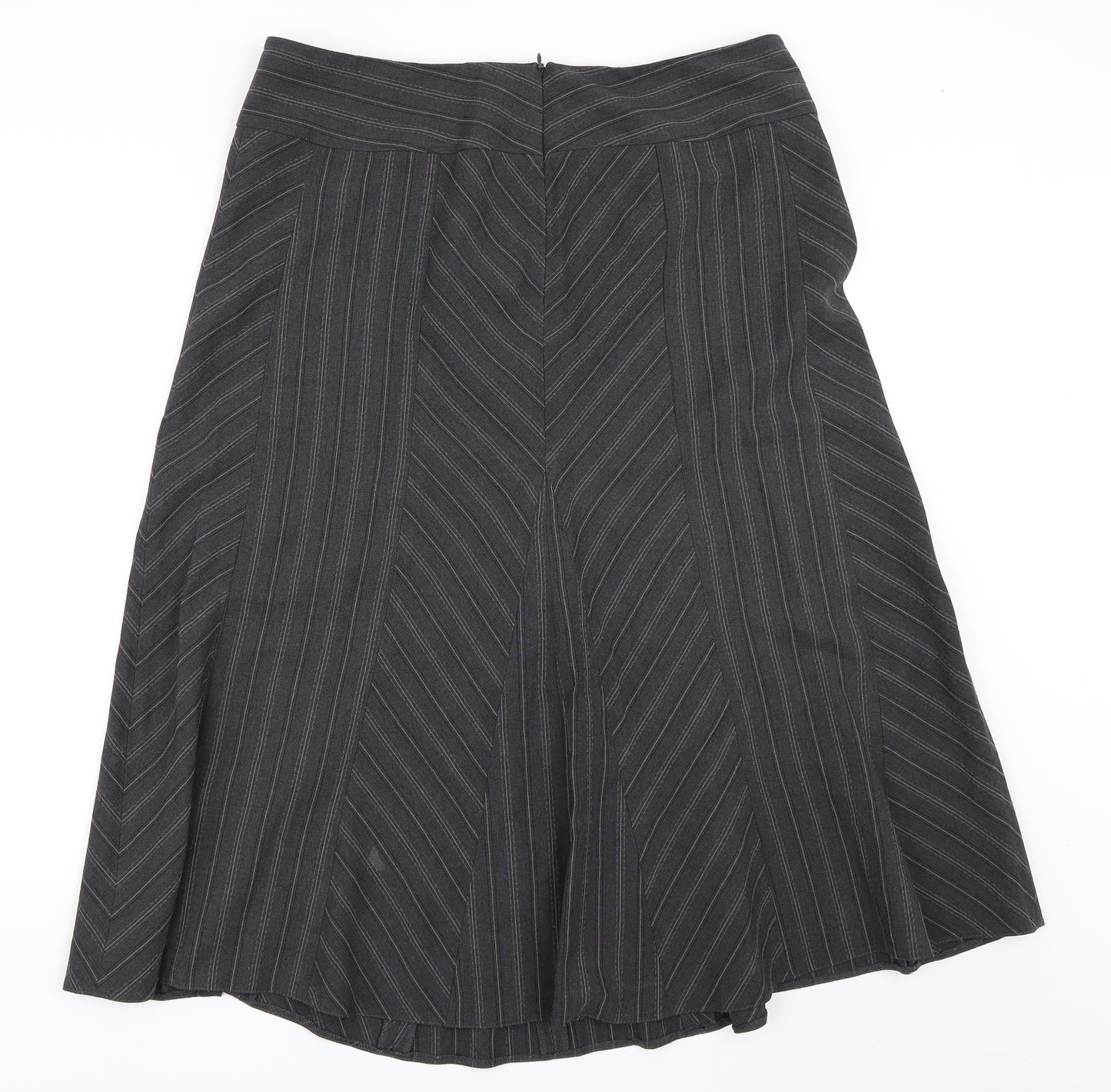 EWM Womens Grey   Flare Skirt Size 18