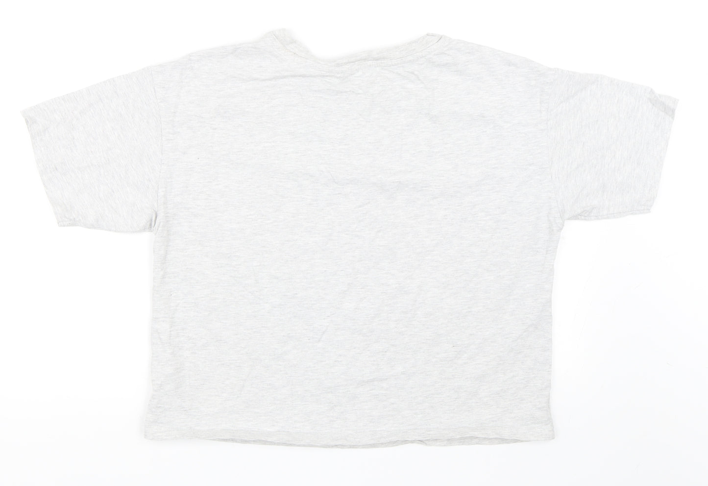 alcott Womens Grey   Basic T-Shirt Size L