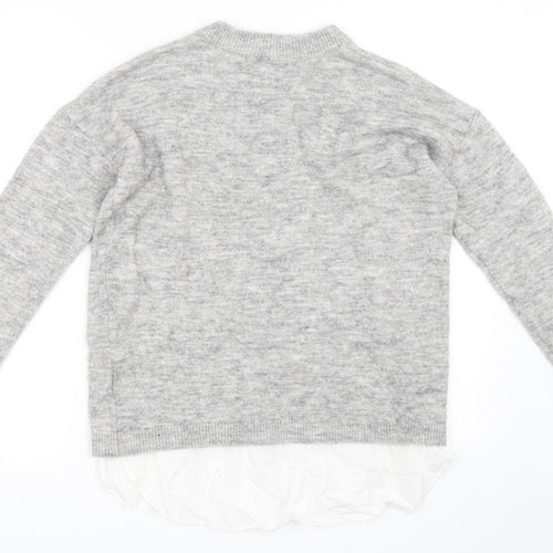 NEXT Womens Grey   Pullover Jumper Size 10