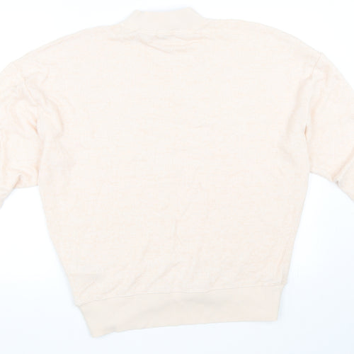 Topshop Womens Pink   Pullover Sweatshirt Size 10