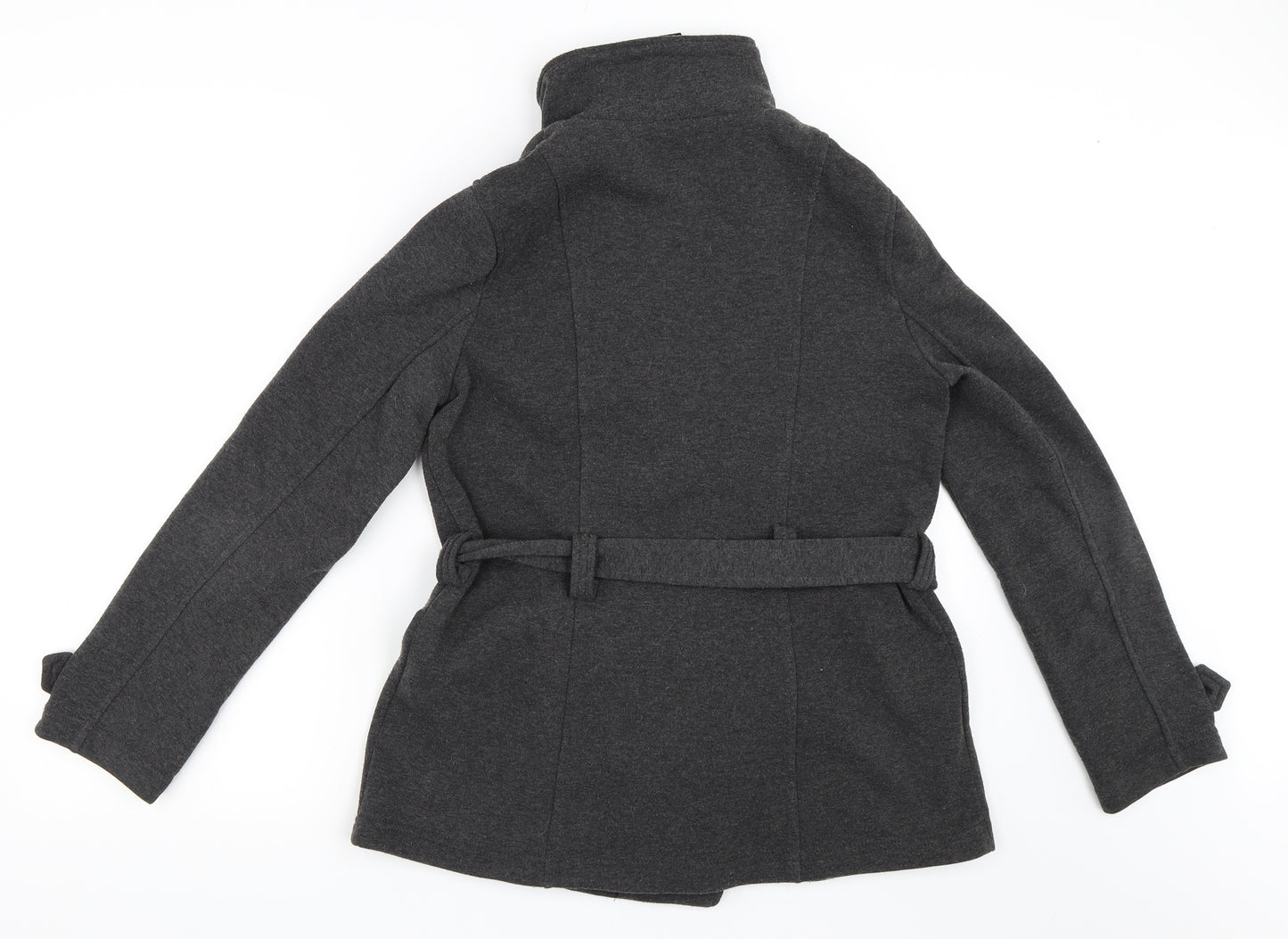 FOREVER 21 Womens Grey   Pea Coat Coat Size M