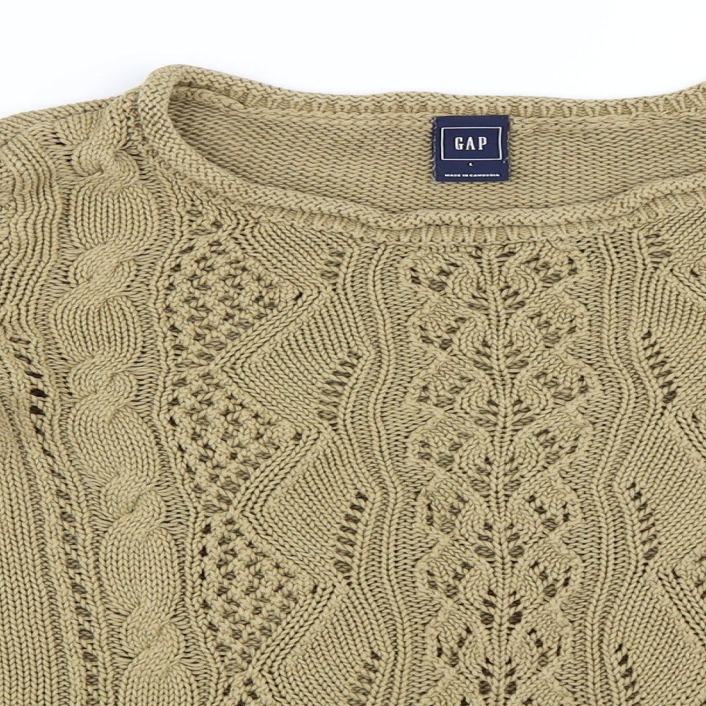 Gap Womens Beige   Pullover Jumper Size L