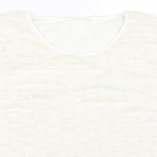 Preworn Womens Ivory   Basic T-Shirt Size M