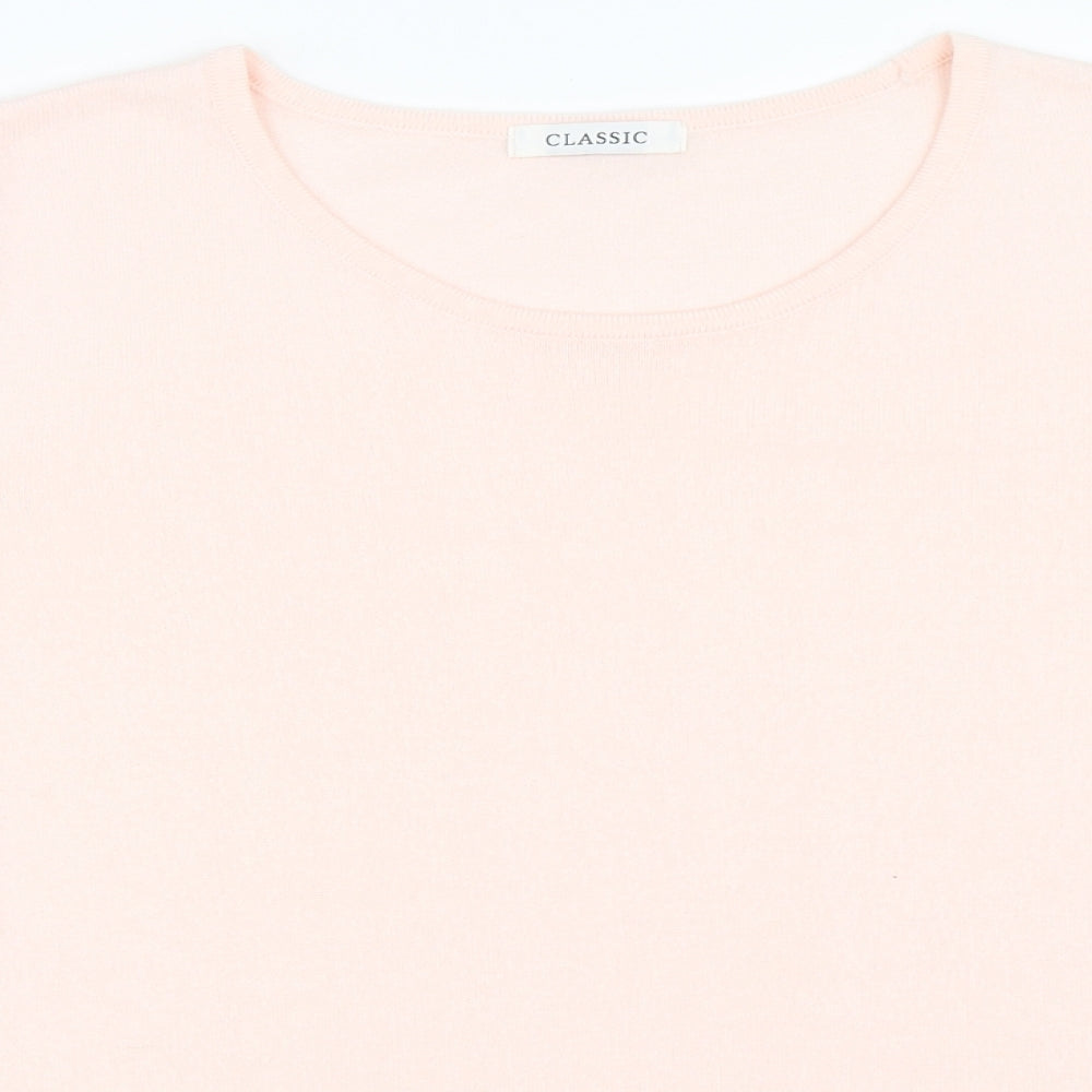Marks and Spencer Womens Pink   Basic T-Shirt Size 22