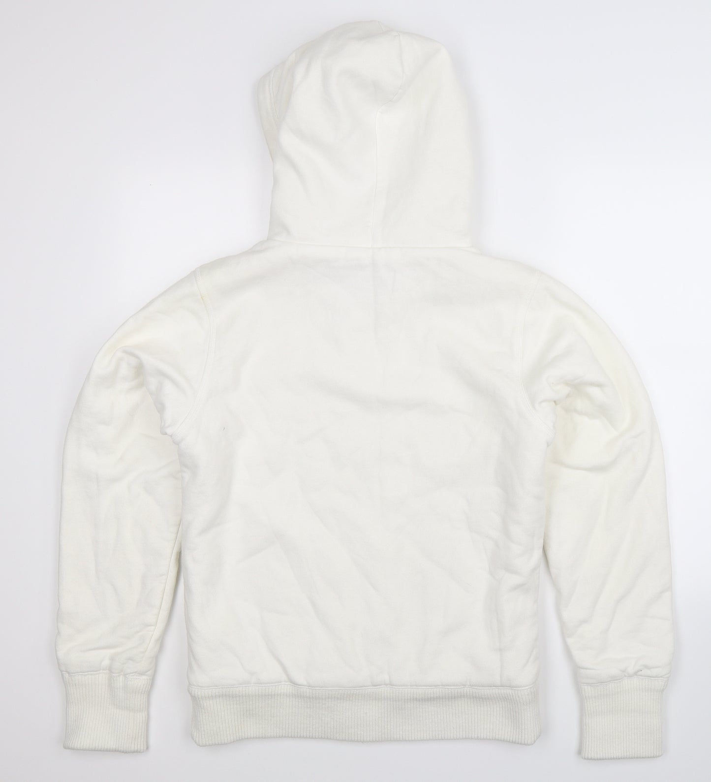 Animal Womens White   Full Zip Hoodie Size 14