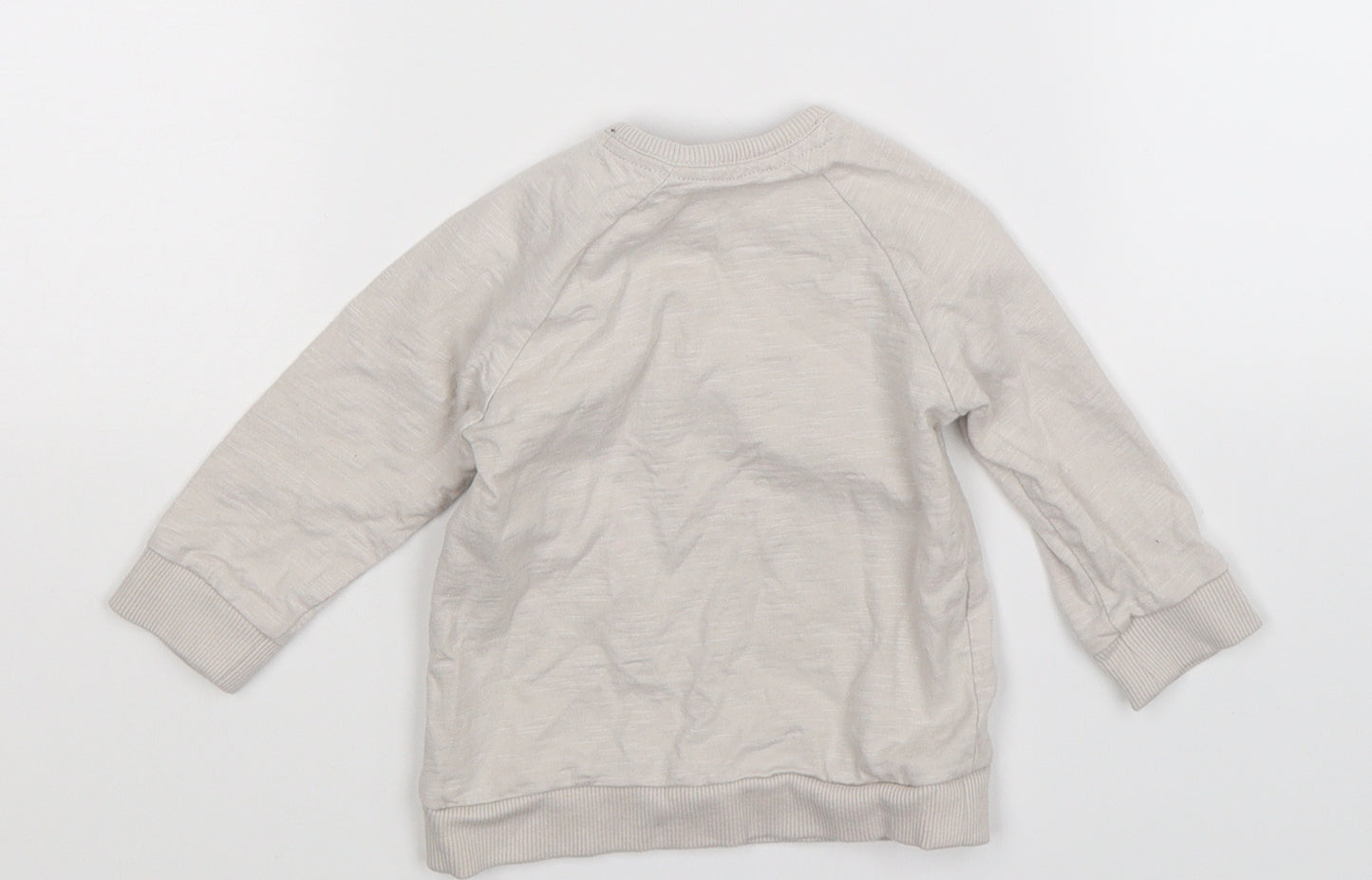 George Boys Grey   Basic T-Shirt Size 6-9 Months