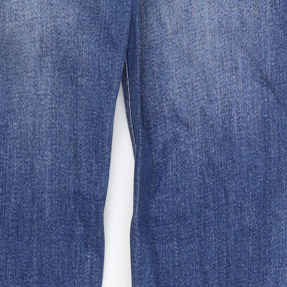 ASOS Mens Blue  Denim Straight Jeans Size 32 L34 in