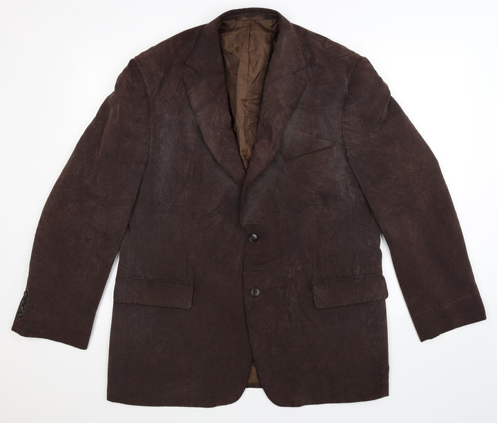 Marks and Spencer Mens Brown Jacket Suit Jacket Size 42