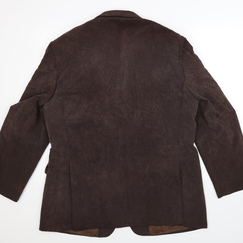 Marks and Spencer Mens Brown   Jacket Suit Jacket Size 42