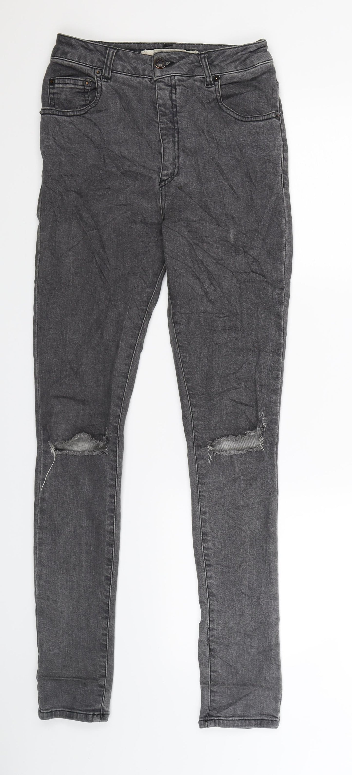 Melville Womens Grey  Denim Jegging Jeans Size 27 in L30 in