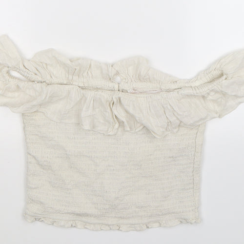 Zara Womens White   Basic Tank Size XS