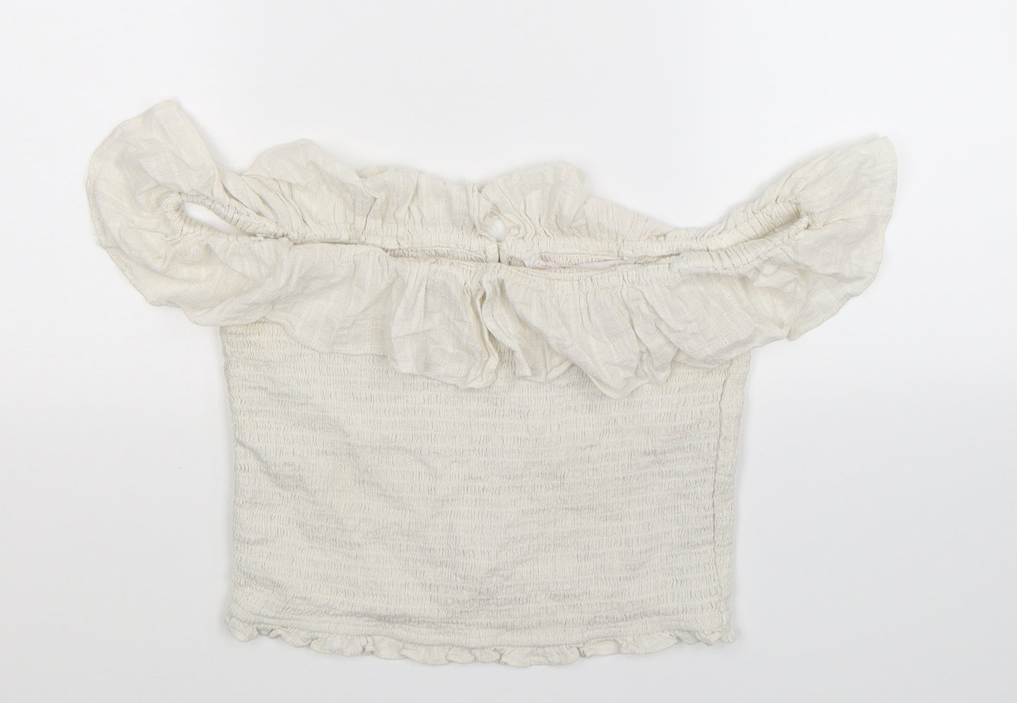 Zara Womens White   Basic Tank Size XS