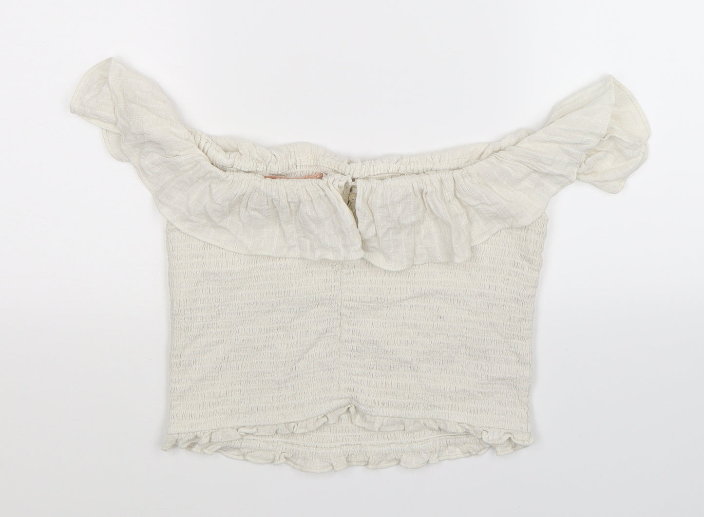 Zara Womens White   Basic Tank Size XS
