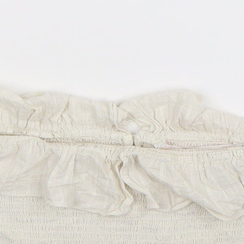 Zara Womens White   Basic Tank Size XS