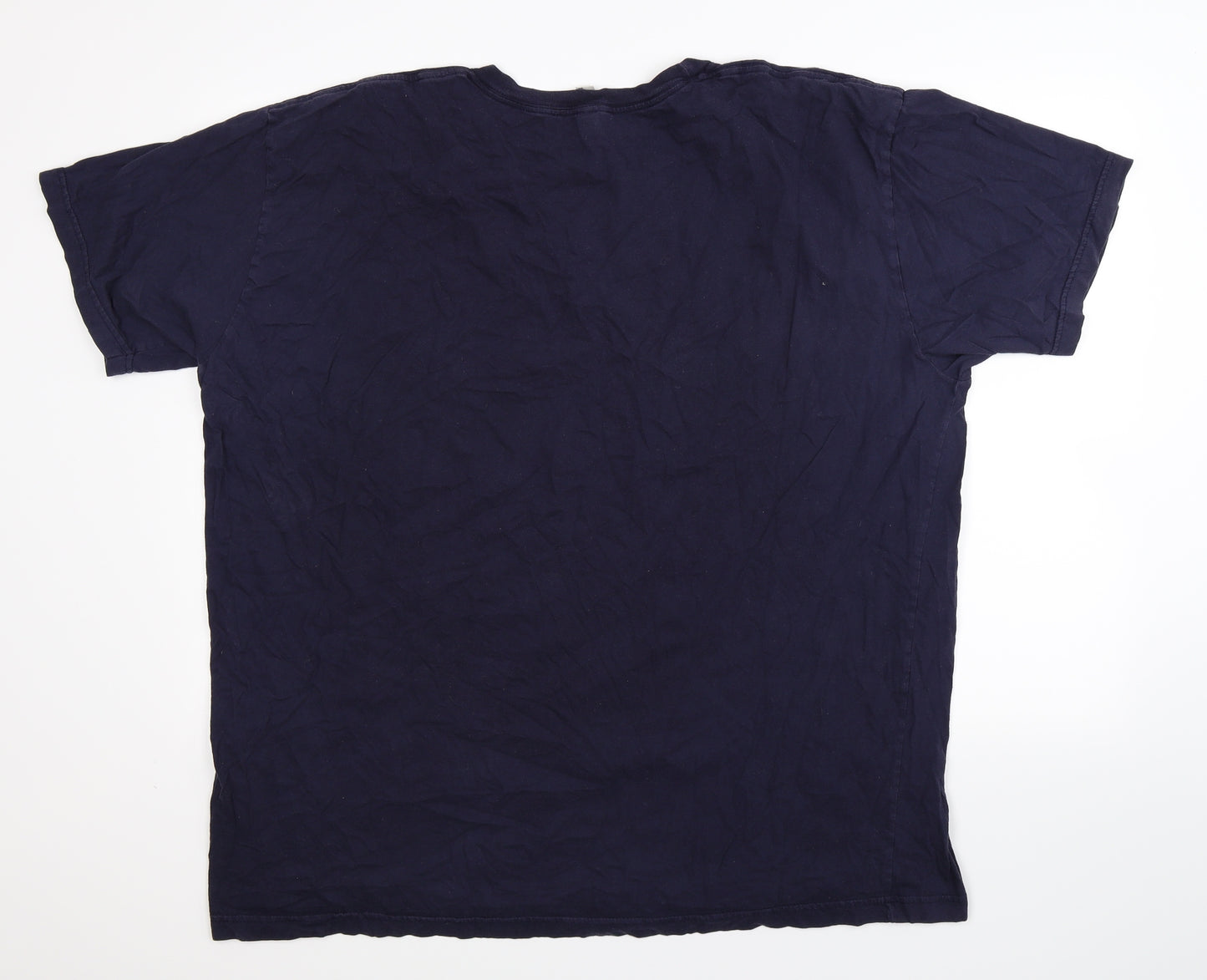 American Apparel Mens Blue    T-Shirt Size 3XL