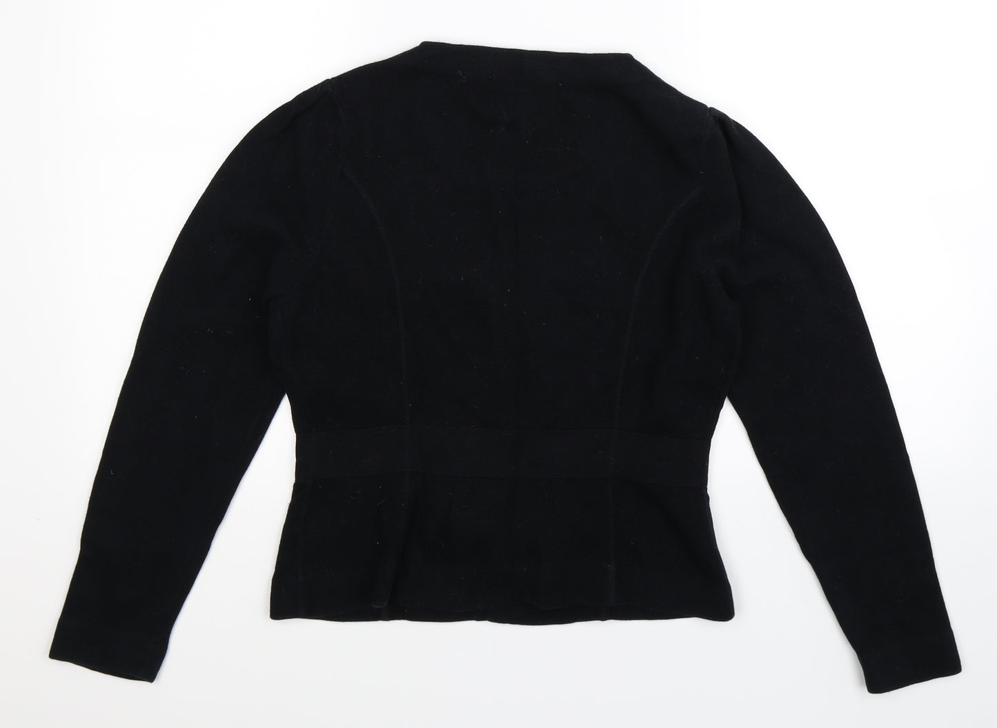 LK Bennett Womens Blue  Knit Cardigan Jumper Size M