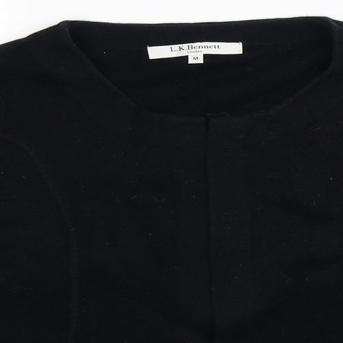 LK Bennett Womens Blue  Knit Cardigan Jumper Size M