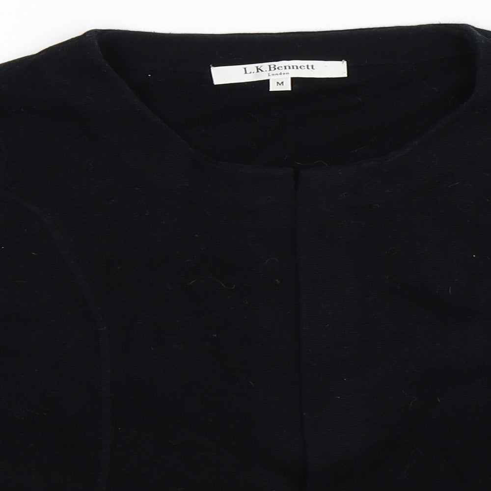 LK Bennett Womens Blue  Knit Cardigan Jumper Size M