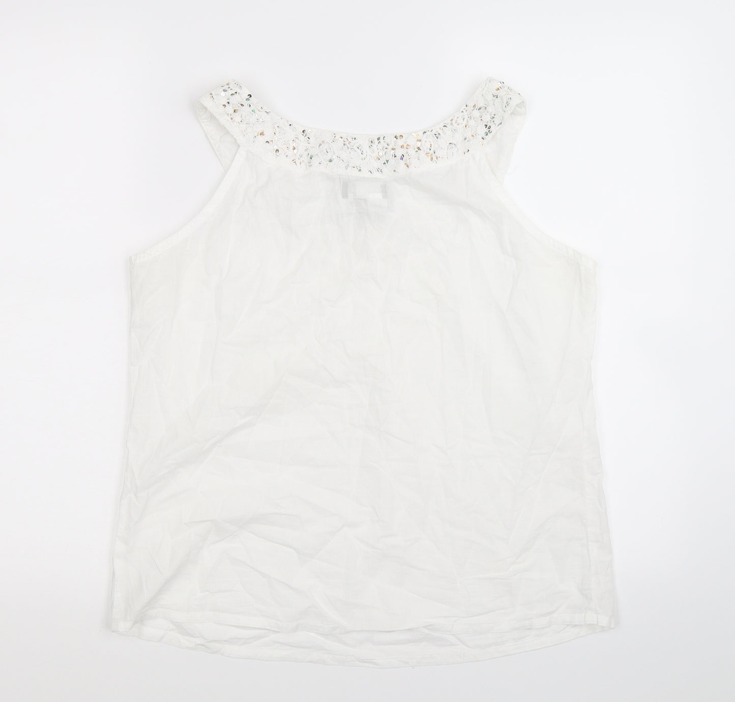 The Territory Ahead Womens White   Basic Tank Size M