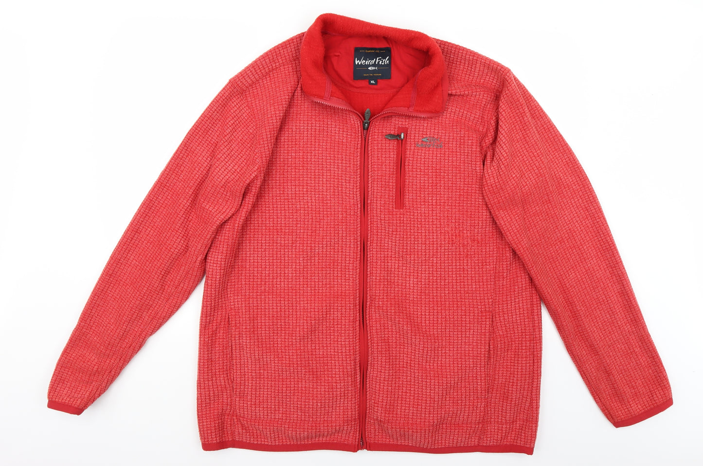 Weird Fish Mens Red   Jacket Coat Size XL
