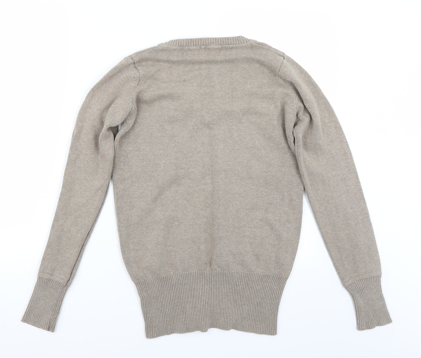 Zara Mens Brown   Pullover Jumper Size L