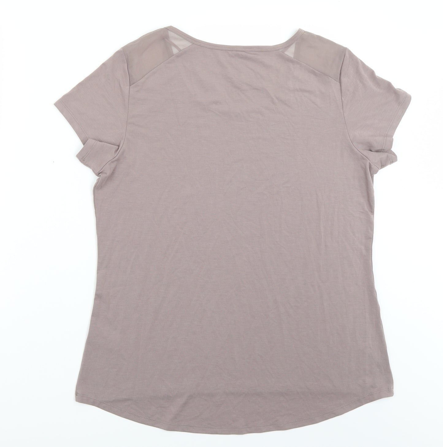 George Womens Brown   Basic T-Shirt Size 16