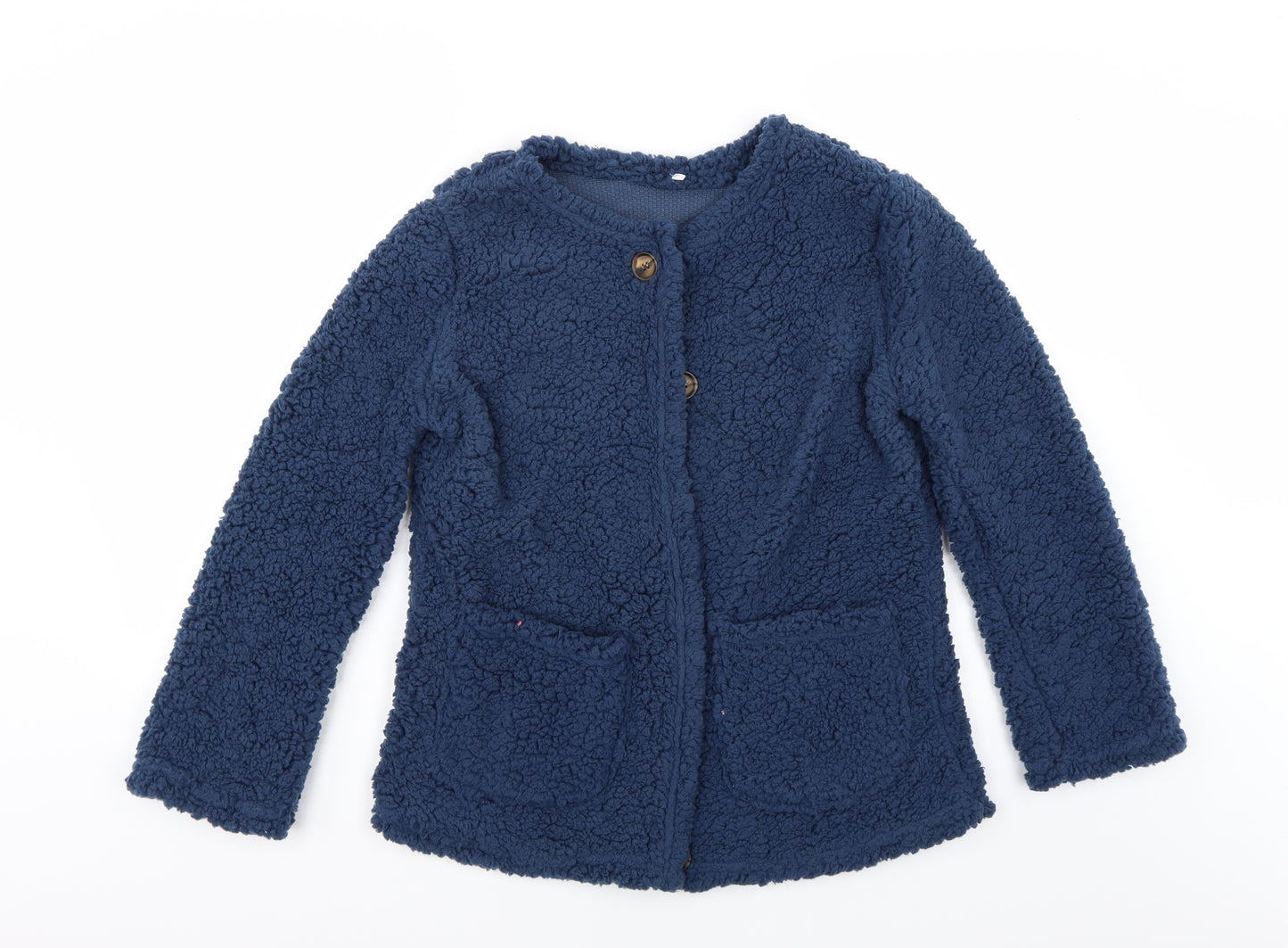 Preworn Womens Blue   Cardigan Jumper Size L