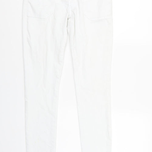 Hello Sunshine Womens White   Straight Jeans Size 12 L31 in