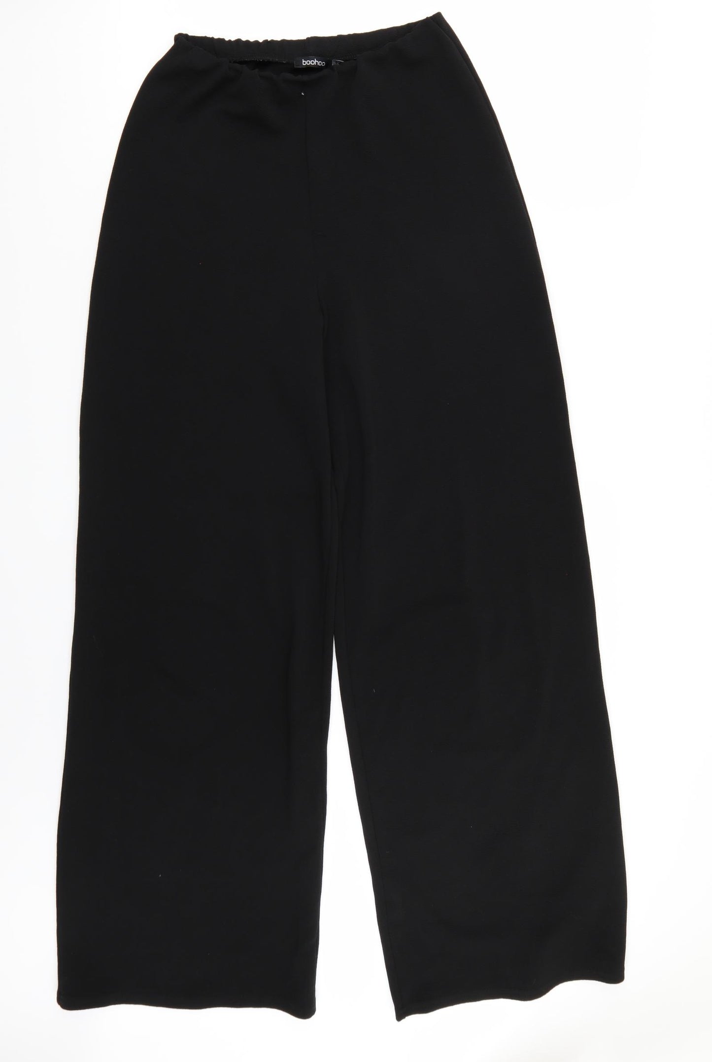 Boohoo Womens Black   Trousers  Size 12 L32 in