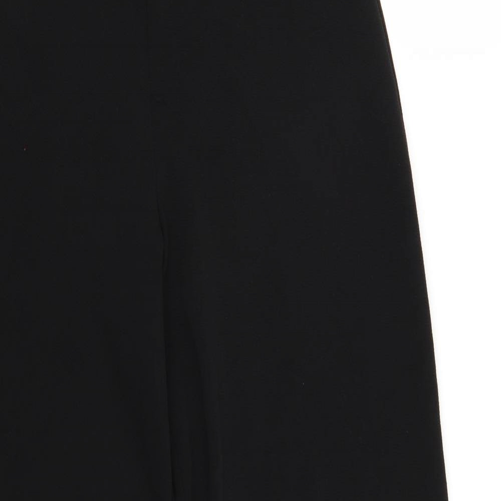 Boohoo Womens Black   Trousers  Size 12 L32 in