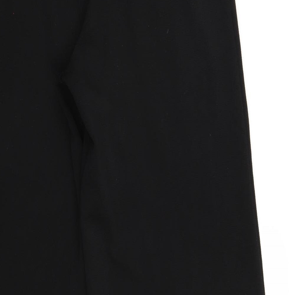 Boohoo Womens Black   Trousers  Size 12 L32 in