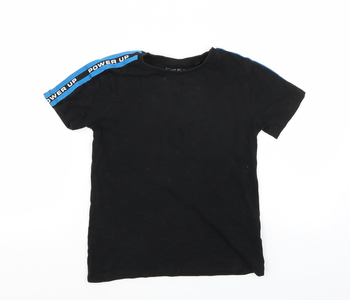 NEXT Boys Black   Basic T-Shirt Size 7 Years