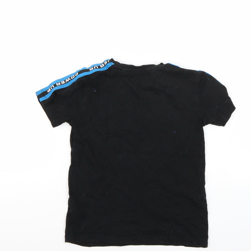 NEXT Boys Black   Basic T-Shirt Size 7 Years