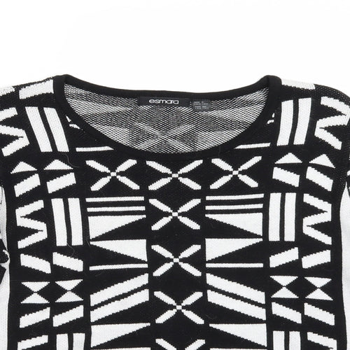 ESMARA Womens Black   Pullover Jumper Size 10