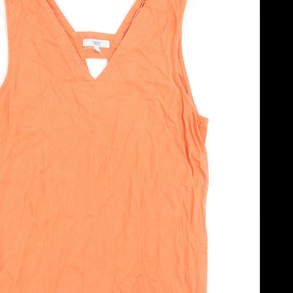 NEXT Womens Orange   Basic Blouse Size 16
