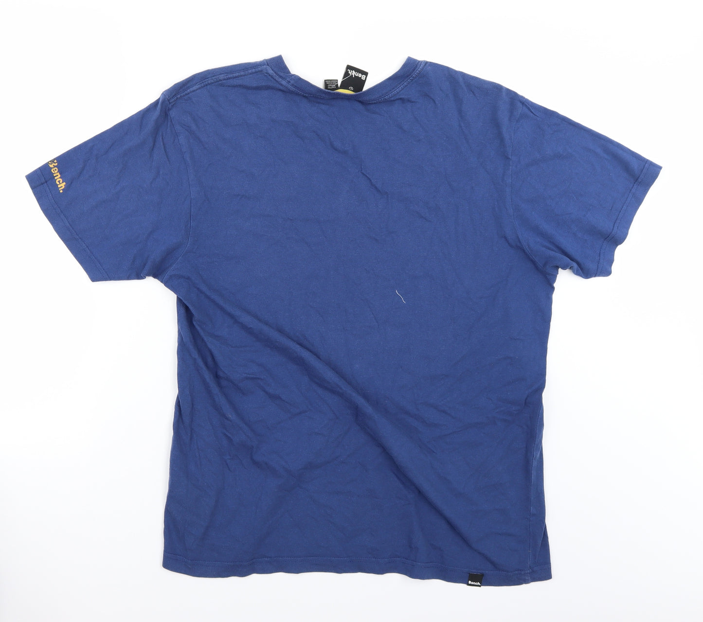 Bench Mens Blue    T-Shirt Size L