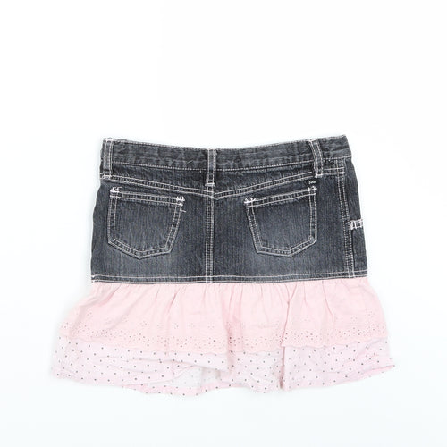 Pumpkin Patch Girls Grey   A-Line Skirt Size 10 Years