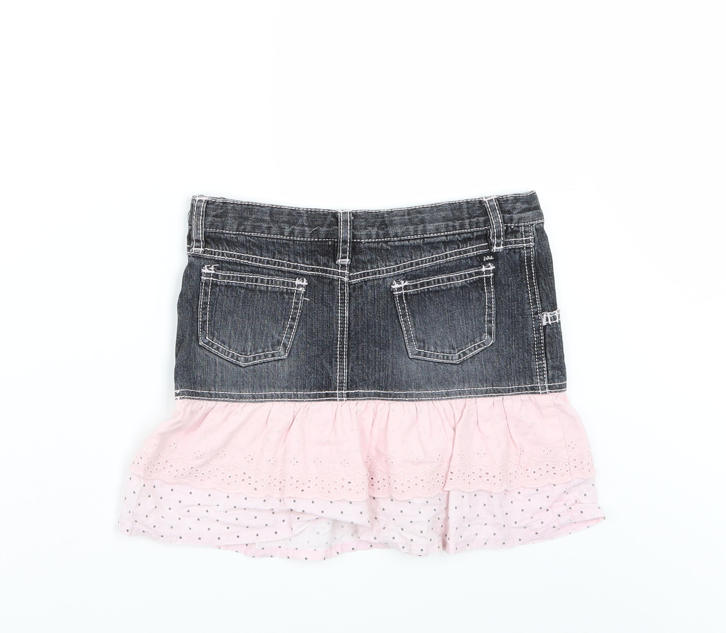 Pumpkin Patch Girls Grey   A-Line Skirt Size 10 Years